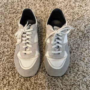 Spalwart Gray and White Women's Sneakers